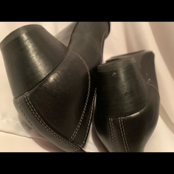 Ecco low heel black sz 39 shoes - Picture 6 of 7